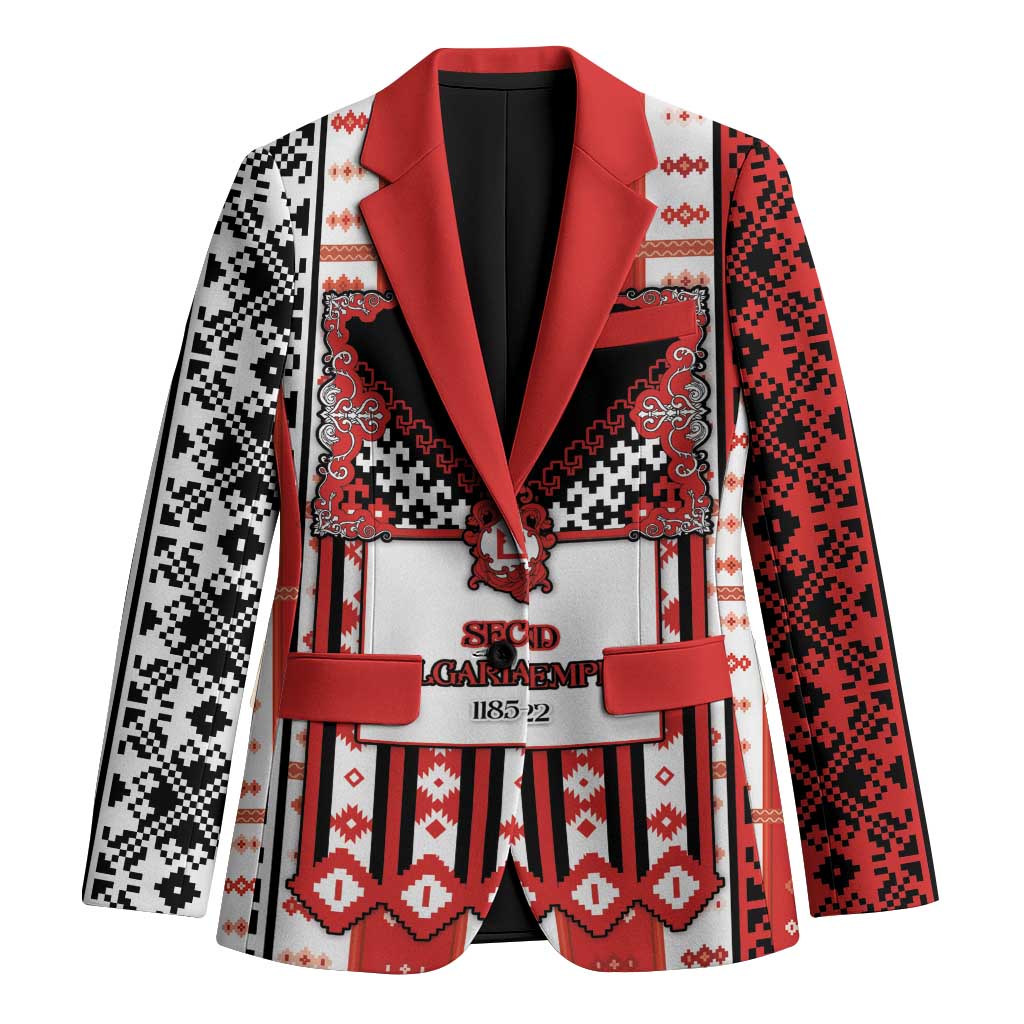 Second Bulgarian Empire Blazer Slavic Patterns - Wonder Print Shop