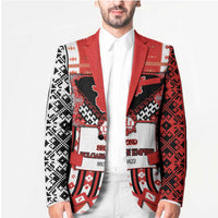 Second Bulgarian Empire Blazer Slavic Patterns - Wonder Print Shop