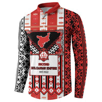 Second Bulgarian Empire Button Sweatshirt Slavic Patterns - Wonder Print Shop