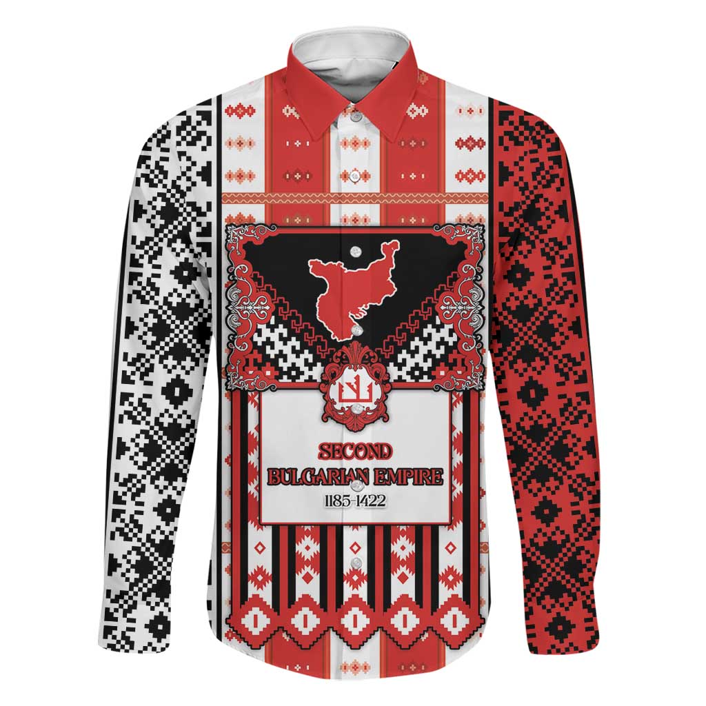Second Bulgarian Empire Family Matching Puletasi and Hawaiian Shirt Slavic Patterns - Wonder Print Shop