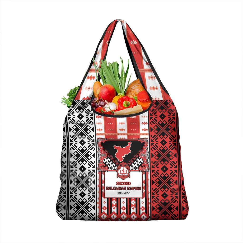 Second Bulgarian Empire Grocery Bag Slavic Patterns - Wonder Print Shop
