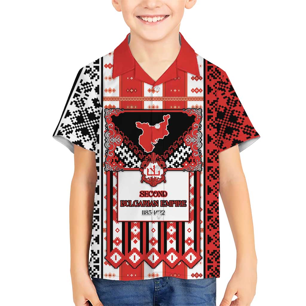 Second Bulgarian Empire Hawaiian Shirt Slavic Patterns - Wonder Print Shop