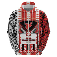 Second Bulgarian Empire Hoodie Slavic Patterns - Wonder Print Shop