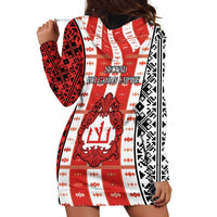 Second Bulgarian Empire Hoodie Dress Slavic Patterns - Wonder Print Shop