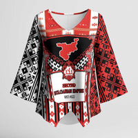 Second Bulgarian Empire Kimono Sleeve Blouse Slavic Patterns - Wonder Print Shop