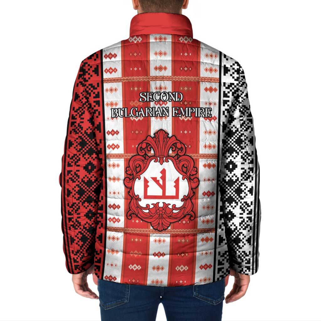 Second Bulgarian Empire Padded Jacket Slavic Patterns - Wonder Print Shop