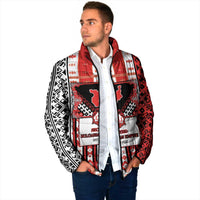 Second Bulgarian Empire Padded Jacket Slavic Patterns - Wonder Print Shop