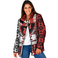 Second Bulgarian Empire Padded Jacket Slavic Patterns - Wonder Print Shop