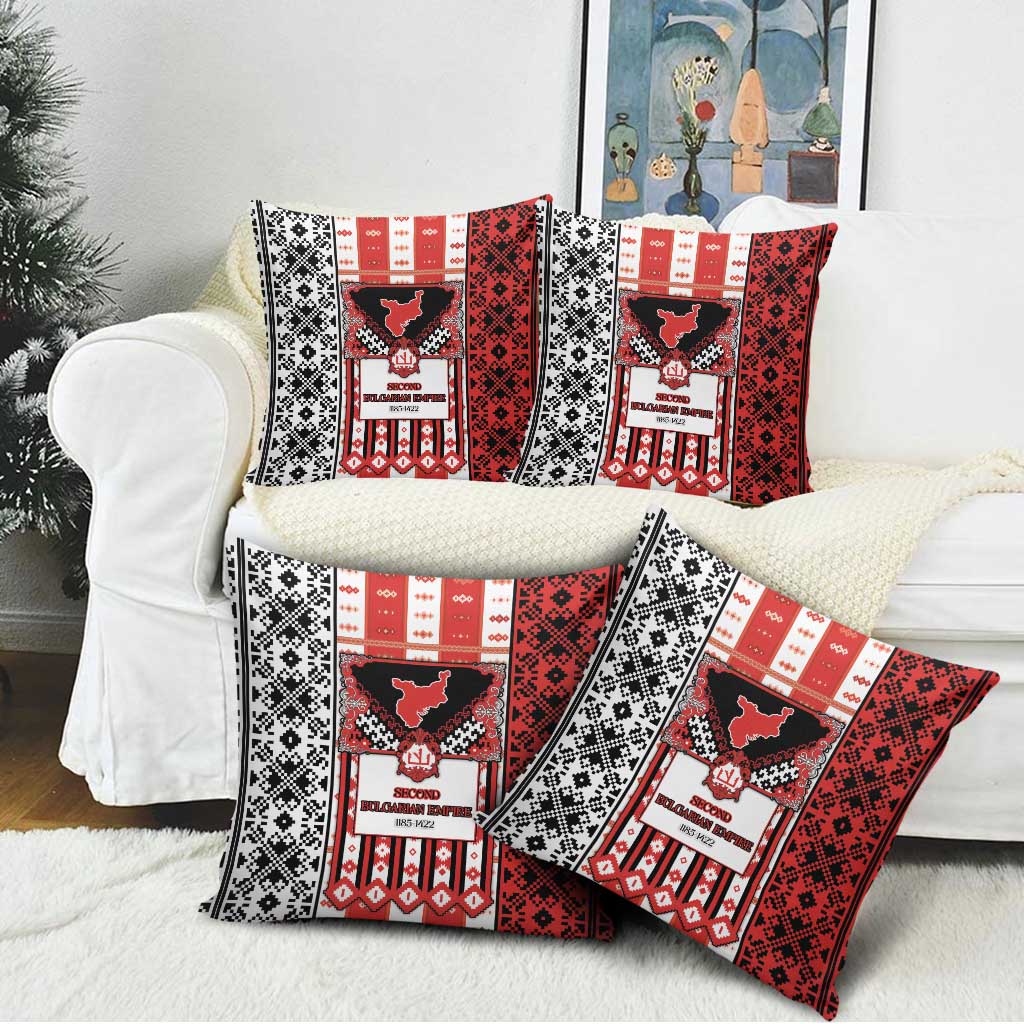 Second Bulgarian Empire Pillow Cover Slavic Patterns - Wonder Print Shop