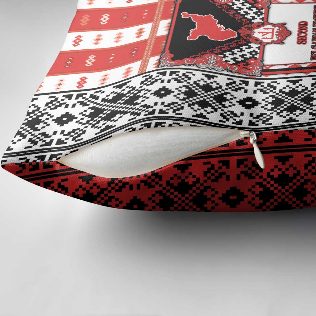 Second Bulgarian Empire Pillow Cover Slavic Patterns - Wonder Print Shop