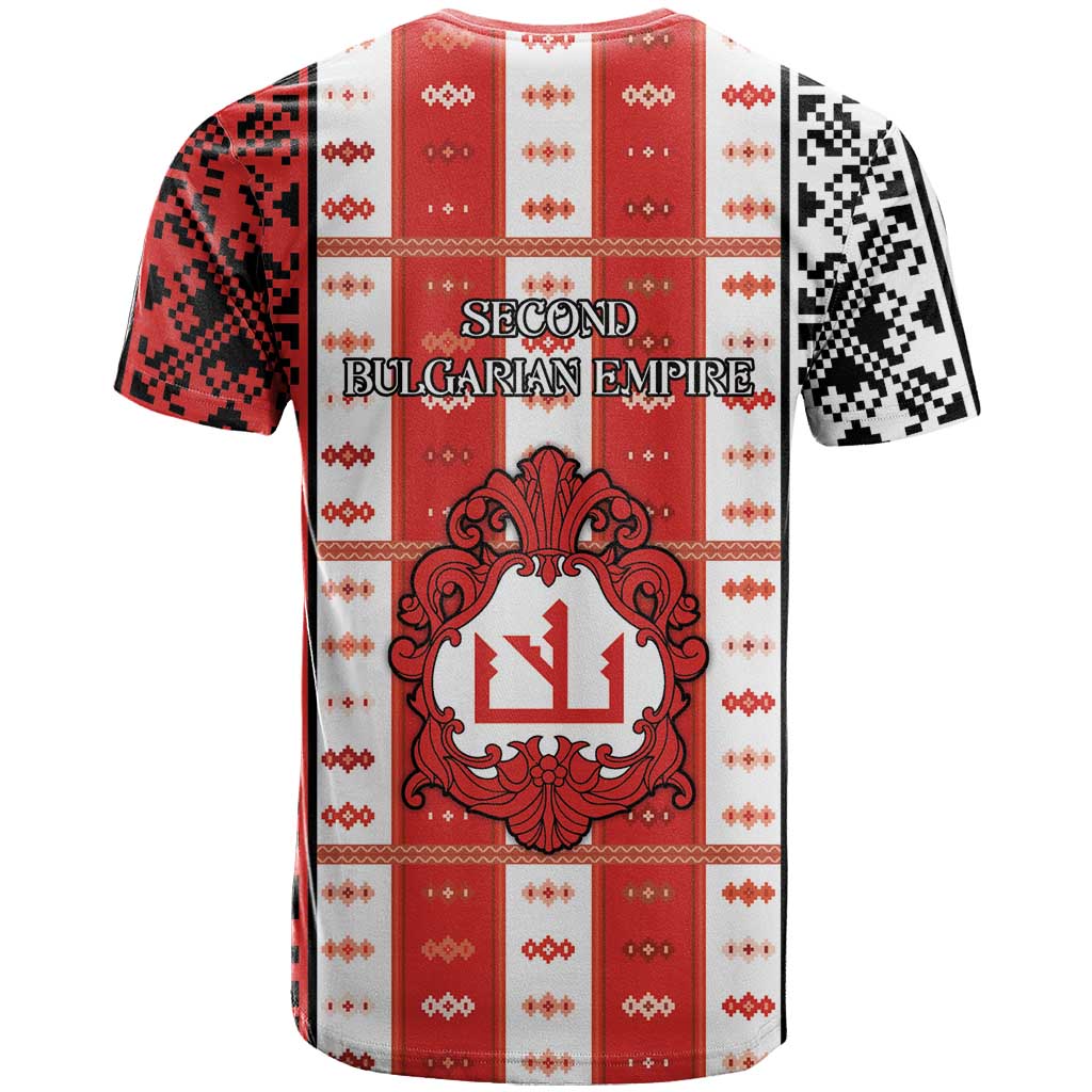 Second Bulgarian Empire T Shirt Slavic Patterns - Wonder Print Shop