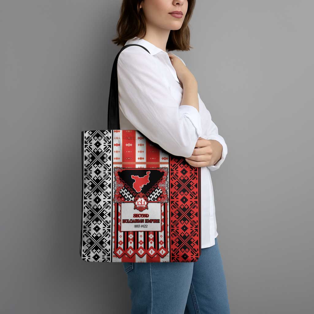 Second Bulgarian Empire Tote Bag Slavic Patterns - Wonder Print Shop