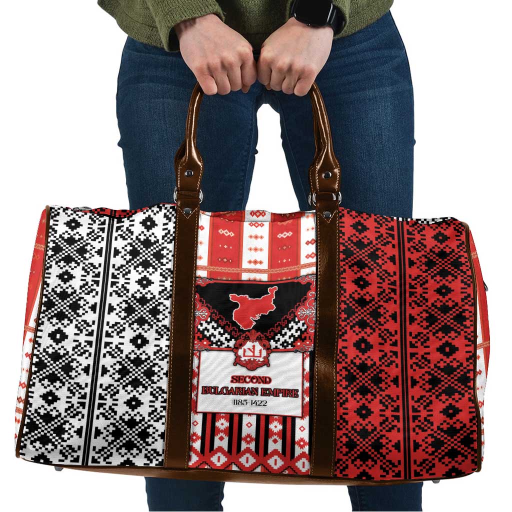 Second Bulgarian Empire Travel Bag Slavic Patterns - Wonder Print Shop