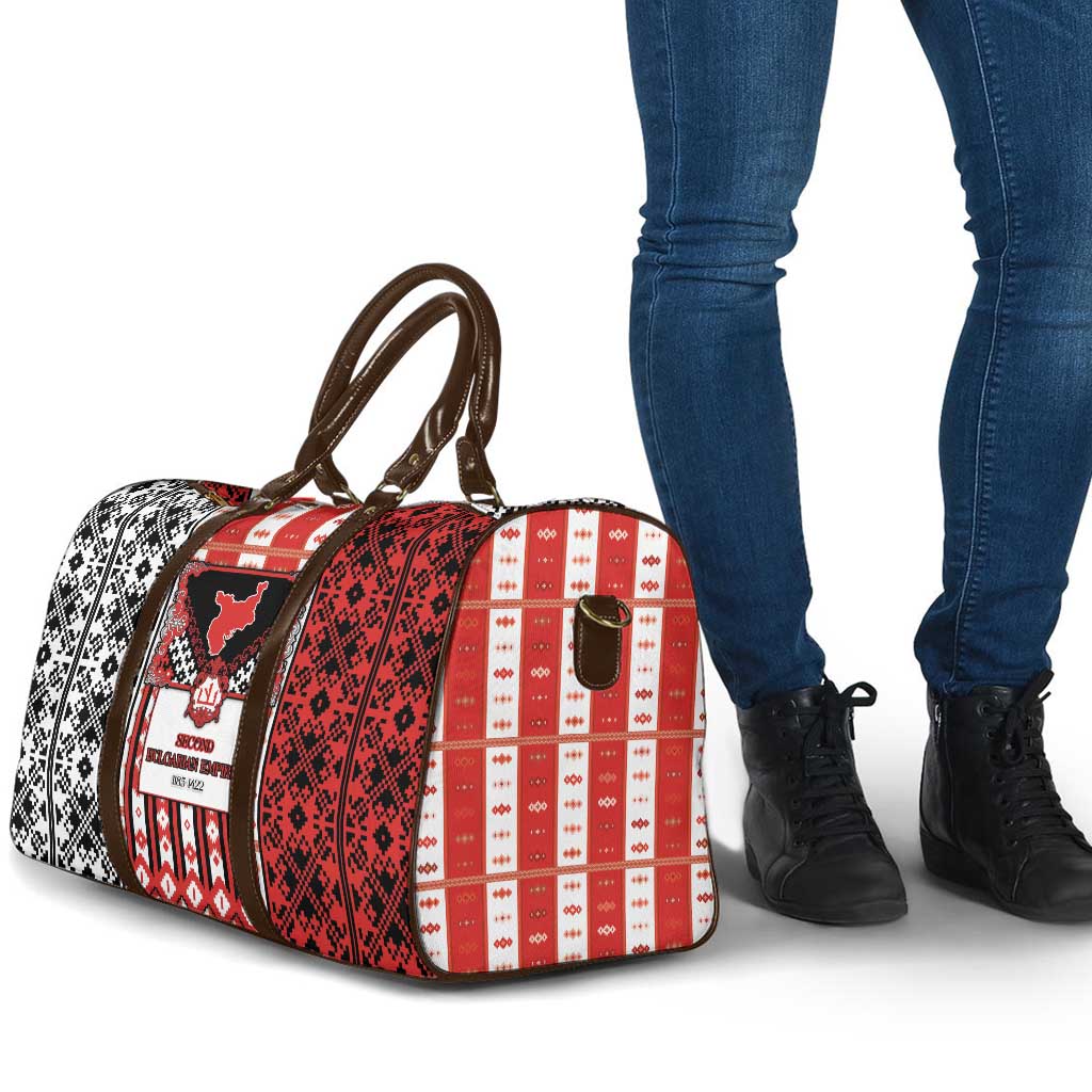 Second Bulgarian Empire Travel Bag Slavic Patterns - Wonder Print Shop