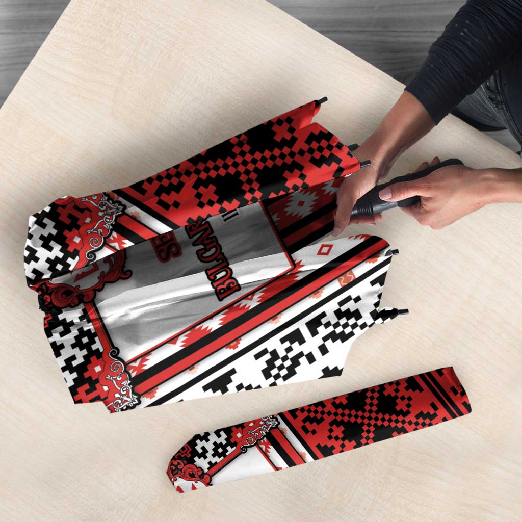 Second Bulgarian Empire Umbrella Slavic Patterns - Wonder Print Shop