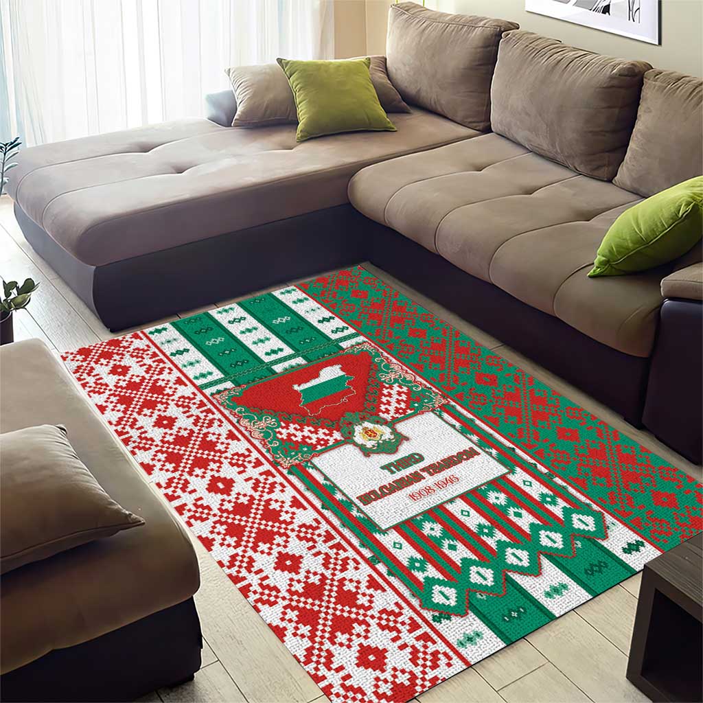 Tsardom Of Bulgaria Area Rug Slavic Patterns - Wonder Print Shop