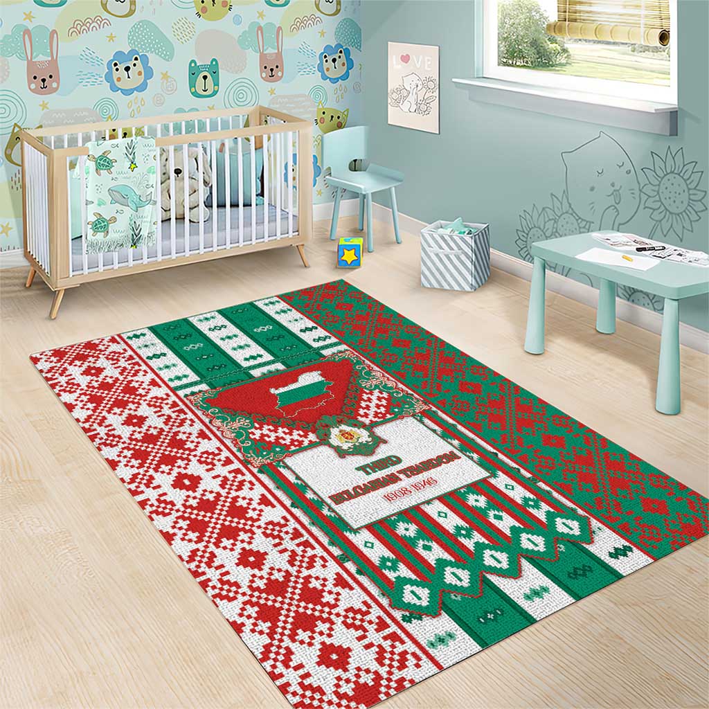 Tsardom Of Bulgaria Area Rug Slavic Patterns - Wonder Print Shop