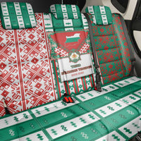Tsardom Of Bulgaria Back Car Seat Cover Slavic Patterns - Wonder Print Shop