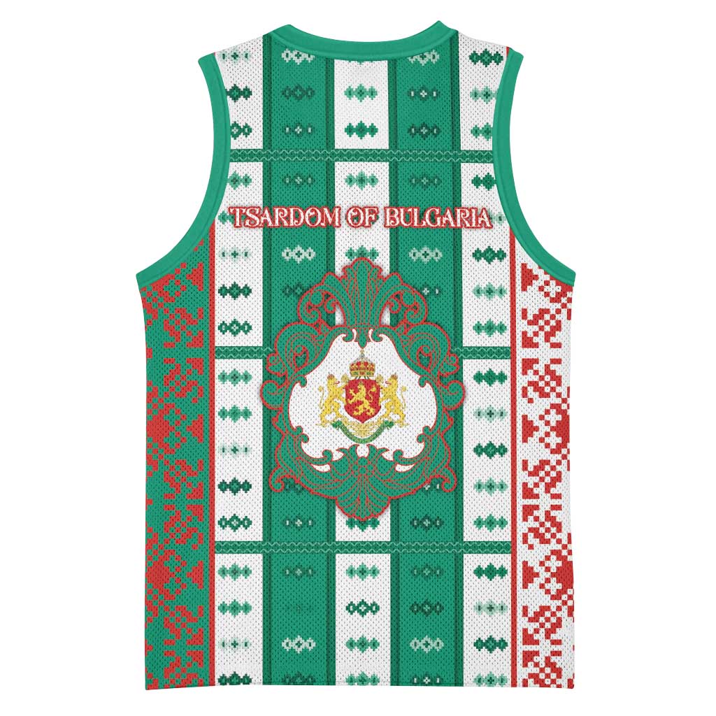 Tsardom Of Bulgaria Basketball Jersey Slavic Patterns - undefined