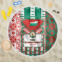 Tsardom Of Bulgaria Beach Blanket Slavic Patterns - Wonder Print Shop