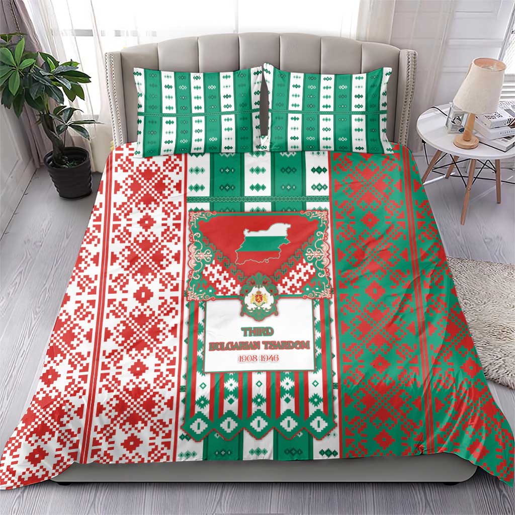Tsardom Of Bulgaria Bedding Set Slavic Patterns - Wonder Print Shop