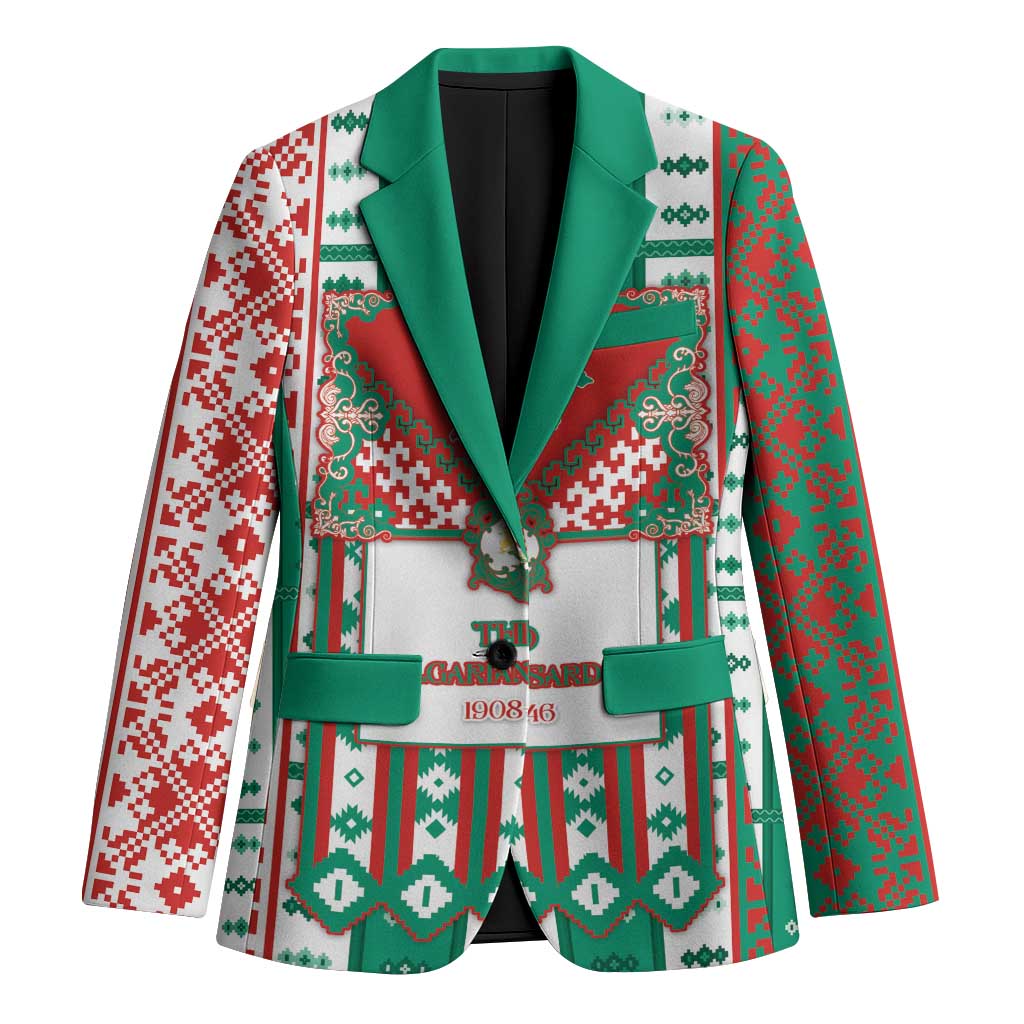 Tsardom Of Bulgaria Blazer Slavic Patterns - Wonder Print Shop