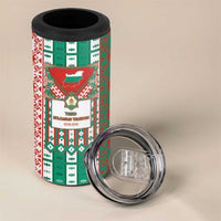 Tsardom Of Bulgaria 4 in 1 Can Cooler Tumbler Slavic Patterns - Wonder Print Shop