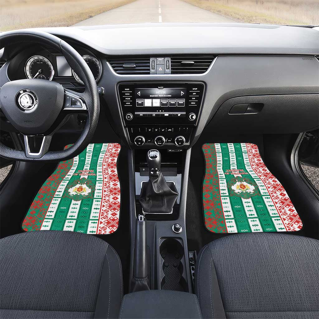 Tsardom Of Bulgaria Car Mats Slavic Patterns - Wonder Print Shop