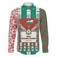 Tsardom Of Bulgaria Family Matching Long Sleeve Bodycon Dress and Hawaiian Shirt Slavic Patterns - Wonder Print Shop