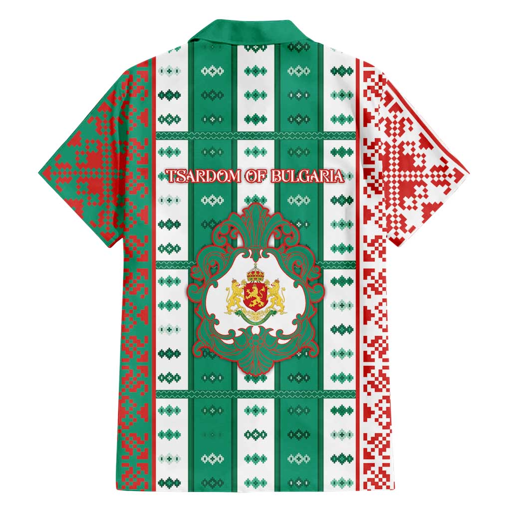 Tsardom Of Bulgaria Family Matching Mermaid Dress and Hawaiian Shirt Slavic Patterns - Wonder Print Shop