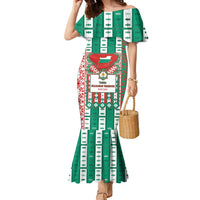Tsardom Of Bulgaria Family Matching Mermaid Dress and Hawaiian Shirt Slavic Patterns - Wonder Print Shop