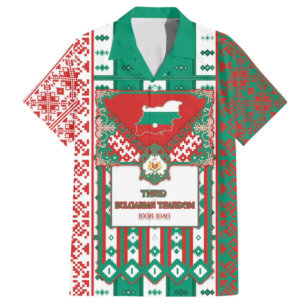 Tsardom Of Bulgaria Family Matching Puletasi and Hawaiian Shirt Slavic Patterns - Wonder Print Shop