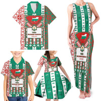 Tsardom Of Bulgaria Family Matching Tank Maxi Dress and Hawaiian Shirt Slavic Patterns - Wonder Print Shop