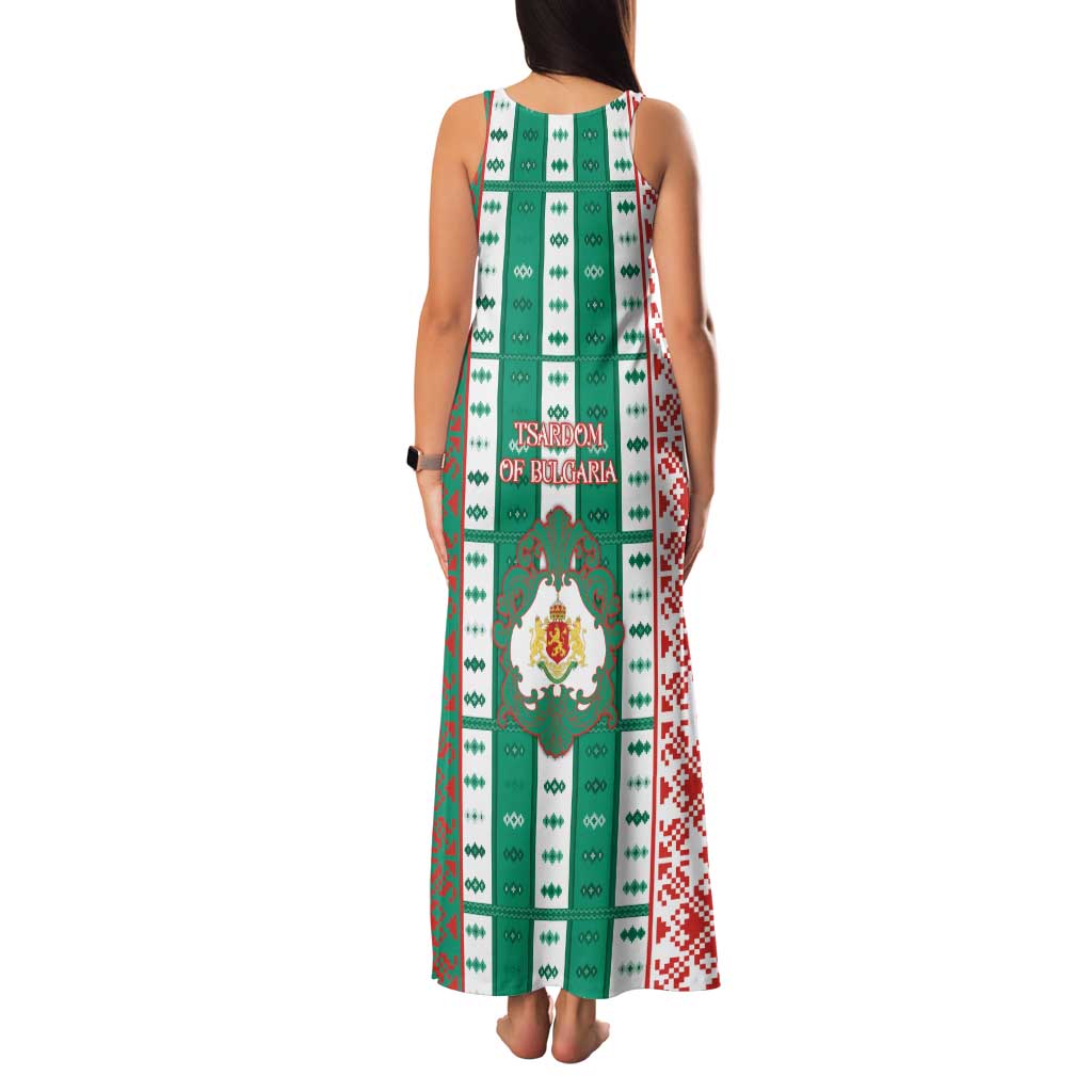 Tsardom Of Bulgaria Family Matching Tank Maxi Dress and Hawaiian Shirt Slavic Patterns - Wonder Print Shop