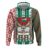 Tsardom Of Bulgaria Hoodie Slavic Patterns - Wonder Print Shop
