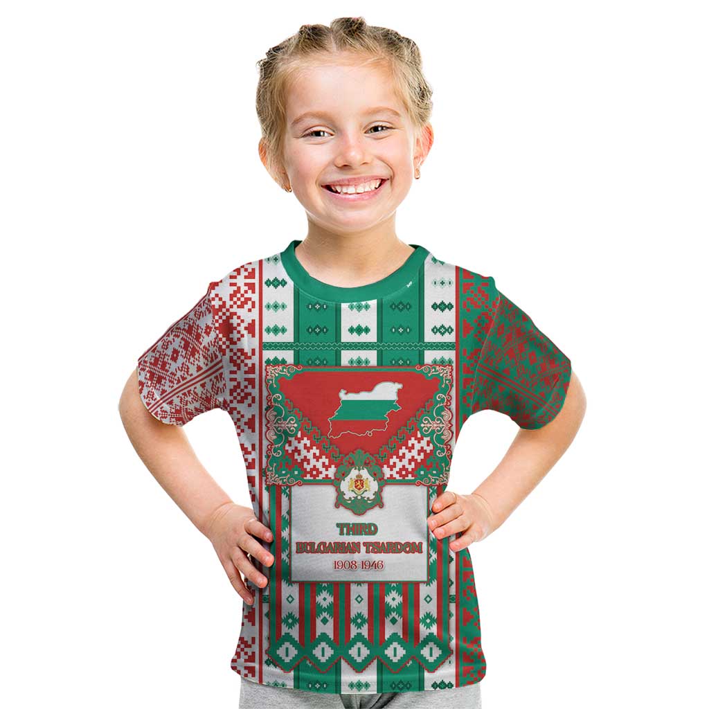 Tsardom Of Bulgaria Kid T Shirt Slavic Patterns - Wonder Print Shop