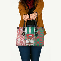 Tsardom Of Bulgaria Leather Bag Slavic Patterns - Wonder Print Shop