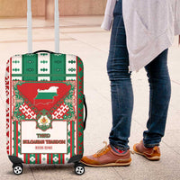 Tsardom Of Bulgaria Luggage Cover Slavic Patterns - Wonder Print Shop
