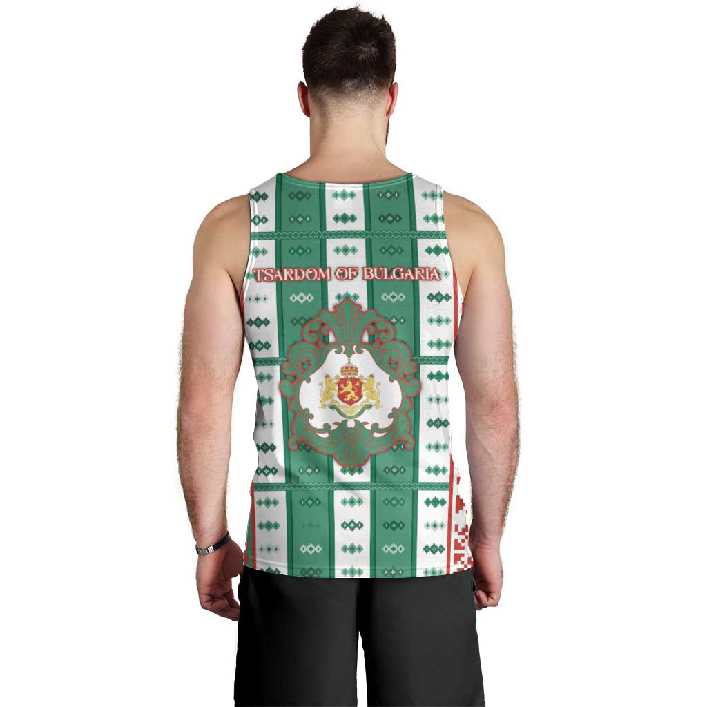 Tsardom Of Bulgaria Men Tank Top Slavic Patterns - Wonder Print Shop