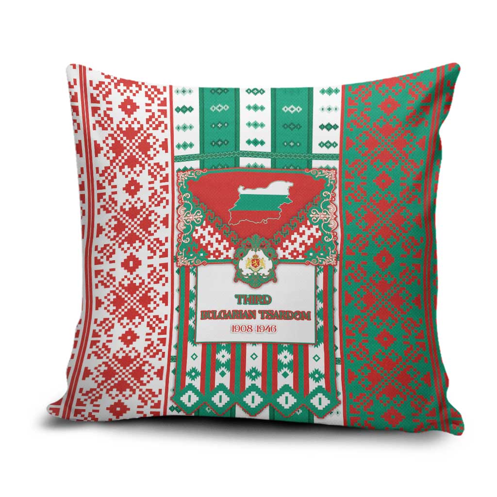 Tsardom Of Bulgaria Pillow Cover Slavic Patterns - Wonder Print Shop