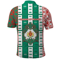 Tsardom Of Bulgaria Polo Shirt Slavic Patterns - Wonder Print Shop
