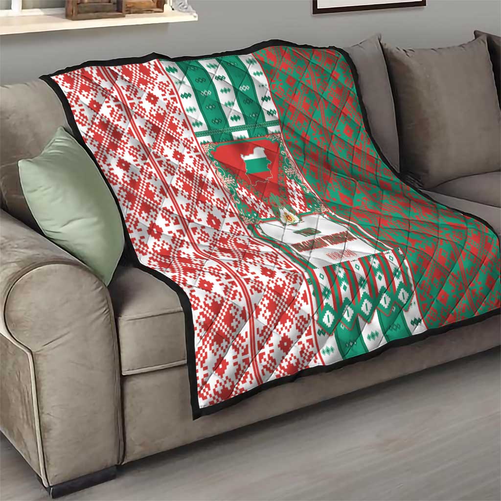 Tsardom Of Bulgaria Quilt Slavic Patterns - Wonder Print Shop