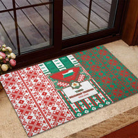 Tsardom Of Bulgaria Rubber Doormat Slavic Patterns - Wonder Print Shop