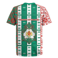 Tsardom Of Bulgaria Rugby Jersey Slavic Patterns - Wonder Print Shop