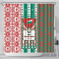 Tsardom Of Bulgaria Shower Curtain Slavic Patterns - Wonder Print Shop