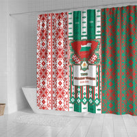 Tsardom Of Bulgaria Shower Curtain Slavic Patterns - Wonder Print Shop