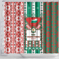 Tsardom Of Bulgaria Shower Curtain Slavic Patterns - Wonder Print Shop