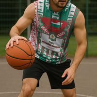 Tsardom Of Bulgaria Sleeveless Hoodie Slavic Patterns - Wonder Print Shop