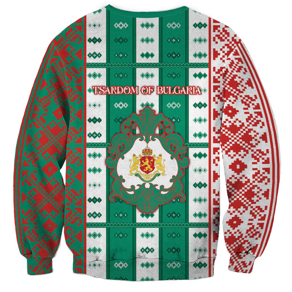 Tsardom Of Bulgaria Sweatshirt Slavic Patterns - Wonder Print Shop