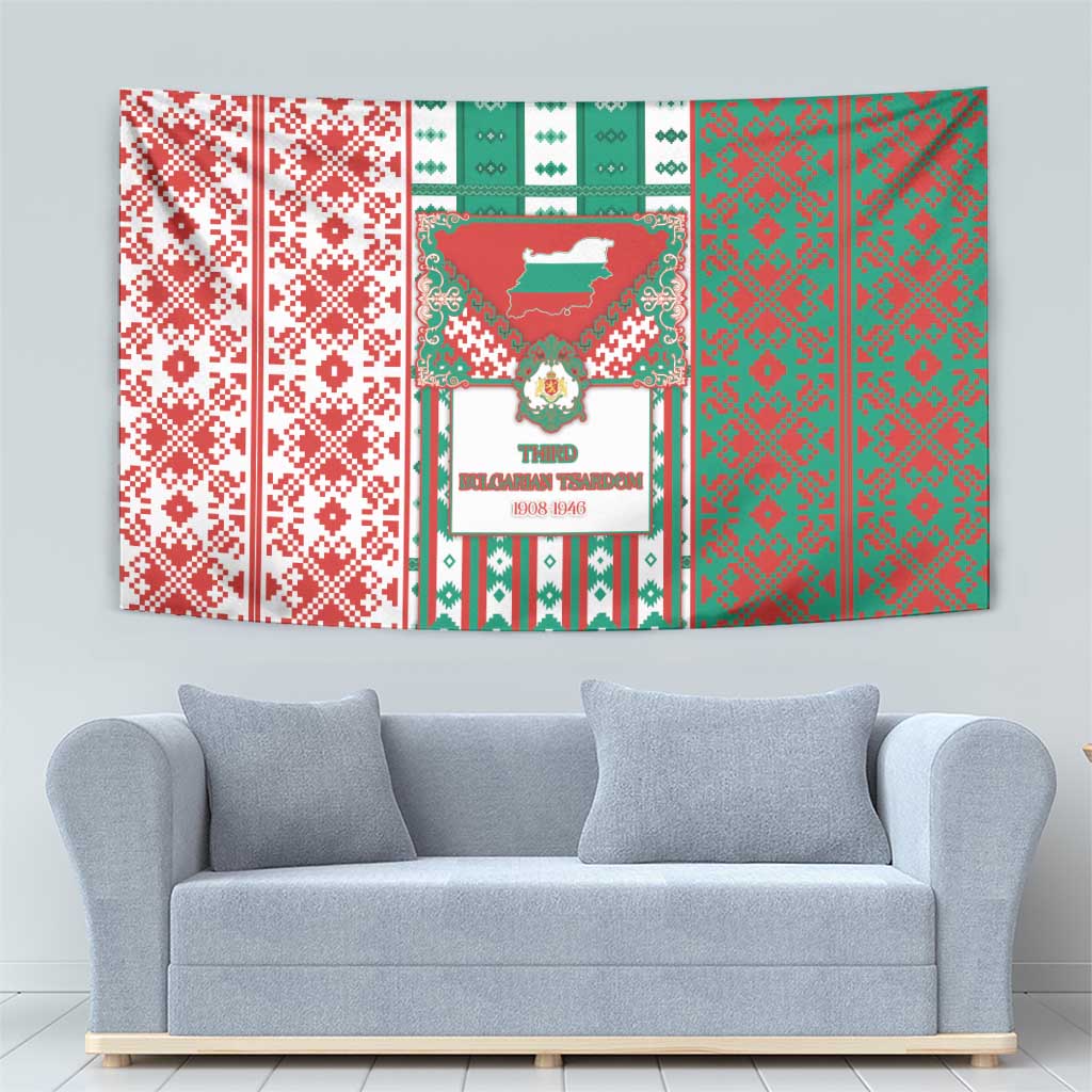 Tsardom Of Bulgaria Tapestry Slavic Patterns - Wonder Print Shop